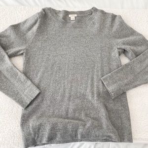 Crewneck Wool Blend Sweater